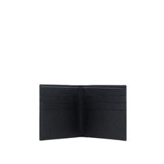 Dolce & Gabbana Black Calf Leather Bos Taurus Wallet