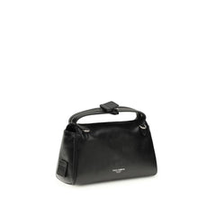 Dolce & Gabbana Black Calf Leather Bos Taurus Handbag