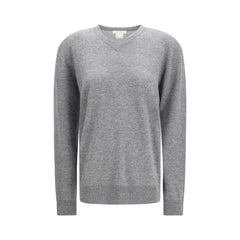 The Row Gray Cashmere Sweater