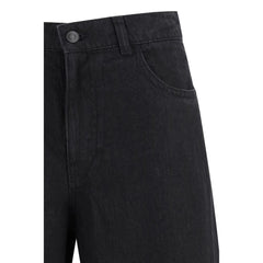 The Row Black Linen Jeans Denim
