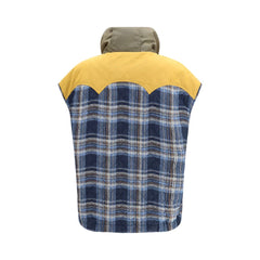 MARBELL Blue Polyamide Sleveless Jacket