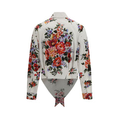 Dolce & Gabbana Multicolor Cotton Pattern Shirt