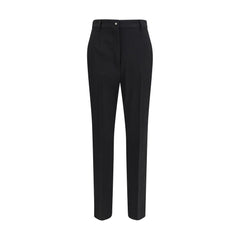 Dolce & Gabbana Black Wool Dress Pants