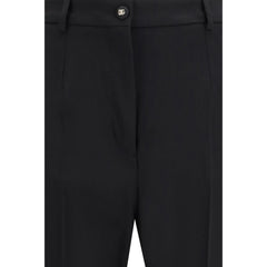 Dolce & Gabbana Black Wool Dress Pants