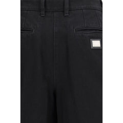 Dolce & Gabbana Black Cotton Jeans Denim