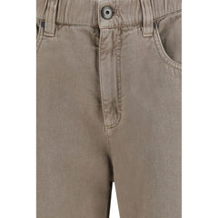 Brunello Cucinelli Beige Cotton Jeans Denim