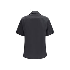 Dolce & Gabbana Black Cotton Shortsleeve Shirt