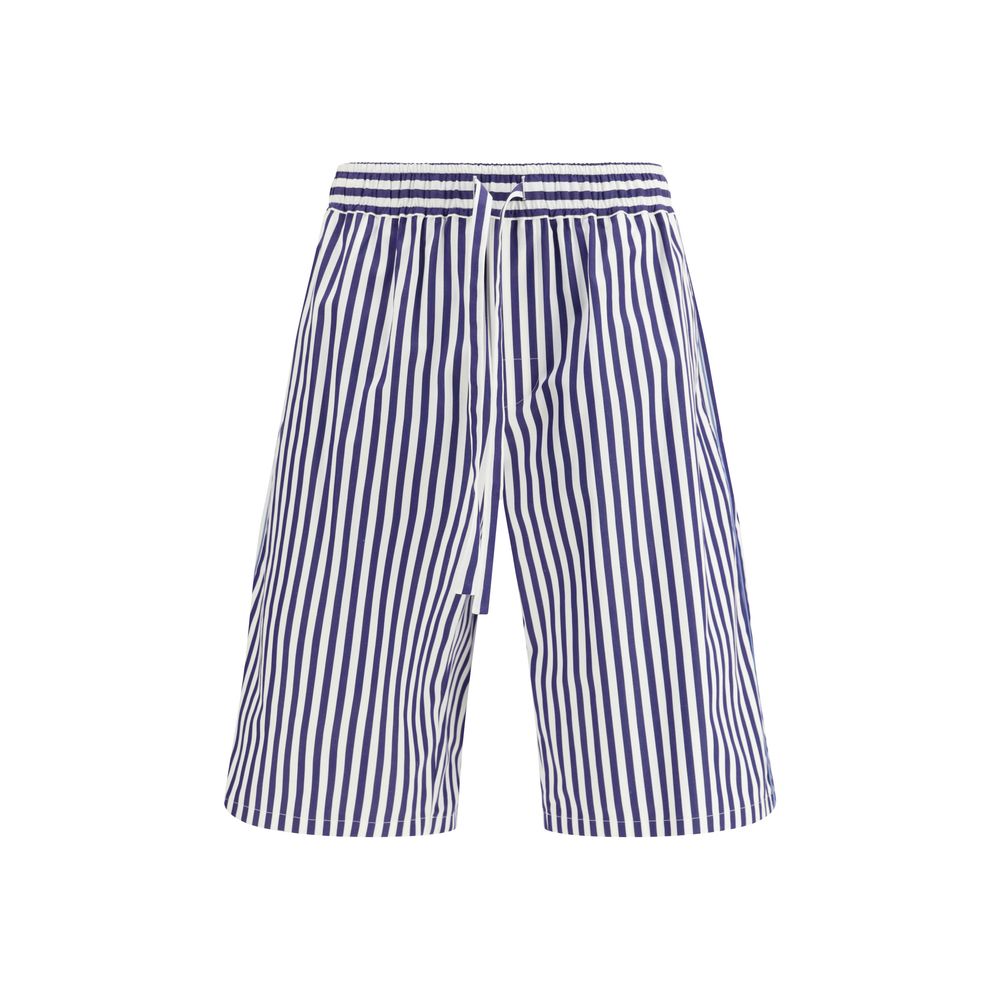 Dolce & Gabbana Multicolor Cotton Bermuda Shorts