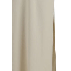 Brunello Cucinelli Beige Viscose Long Skirt