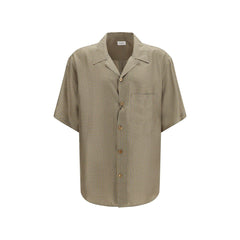 Saint Laurent Multicolor Silk Pattern Shirt