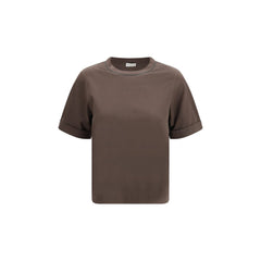 Brunello Cucinelli Brown Cotton T-Shirt