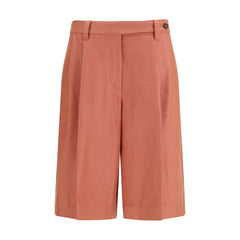 Brunello Cucinelli Multicolor Viscose Bermuda Shorts