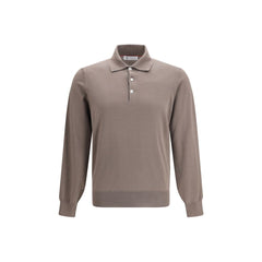 Brunello Cucinelli Brown Cotton Shirt