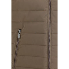 Brunello Cucinelli Beige Polyester Sleveless Jacket