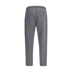 Brunello Cucinelli Gray Cotton Joggers (Workout Pants)