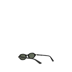 Alexander McQueen Black Acetate Sunglasses