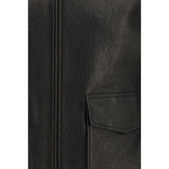 Saint Laurent Black Leather Jacket