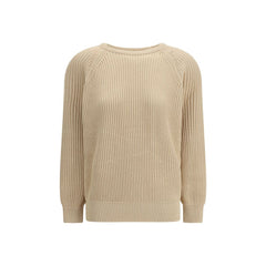 Saint Laurent Beige Cotton Sweatshirt