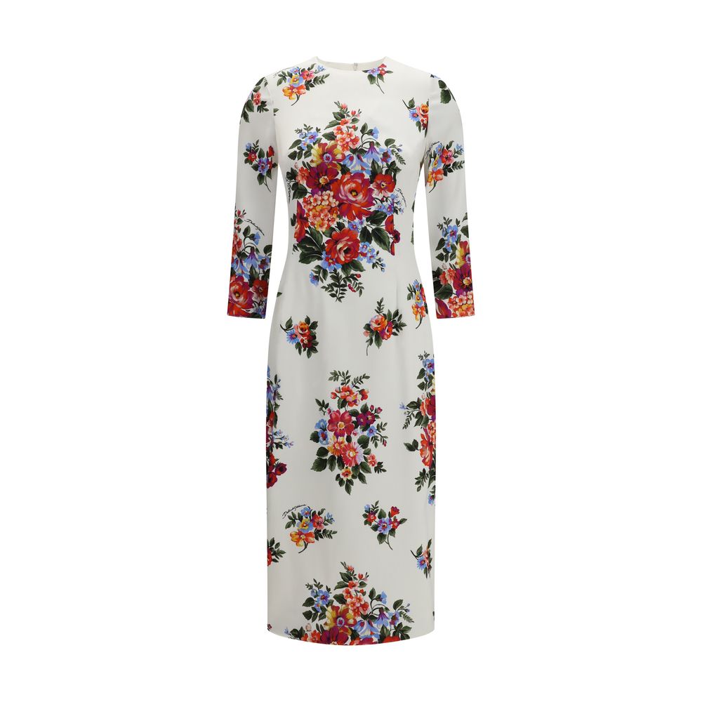 Dolce & Gabbana Multicolor Viscose Casual Dress