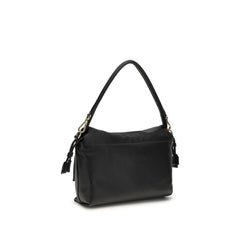 Fendi Black Calf Leather Bos Taurus Shoulder Bag