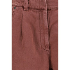 Brunello Cucinelli Brown Cotton Bermuda Shorts