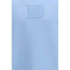 Dolce & Gabbana Blue Cotton Sweatshirt