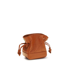 Saint Laurent Orange Lamb Ovis Aries Aries Clutch Bag