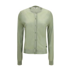 Fendi Bicolor Viscose Cardigan
