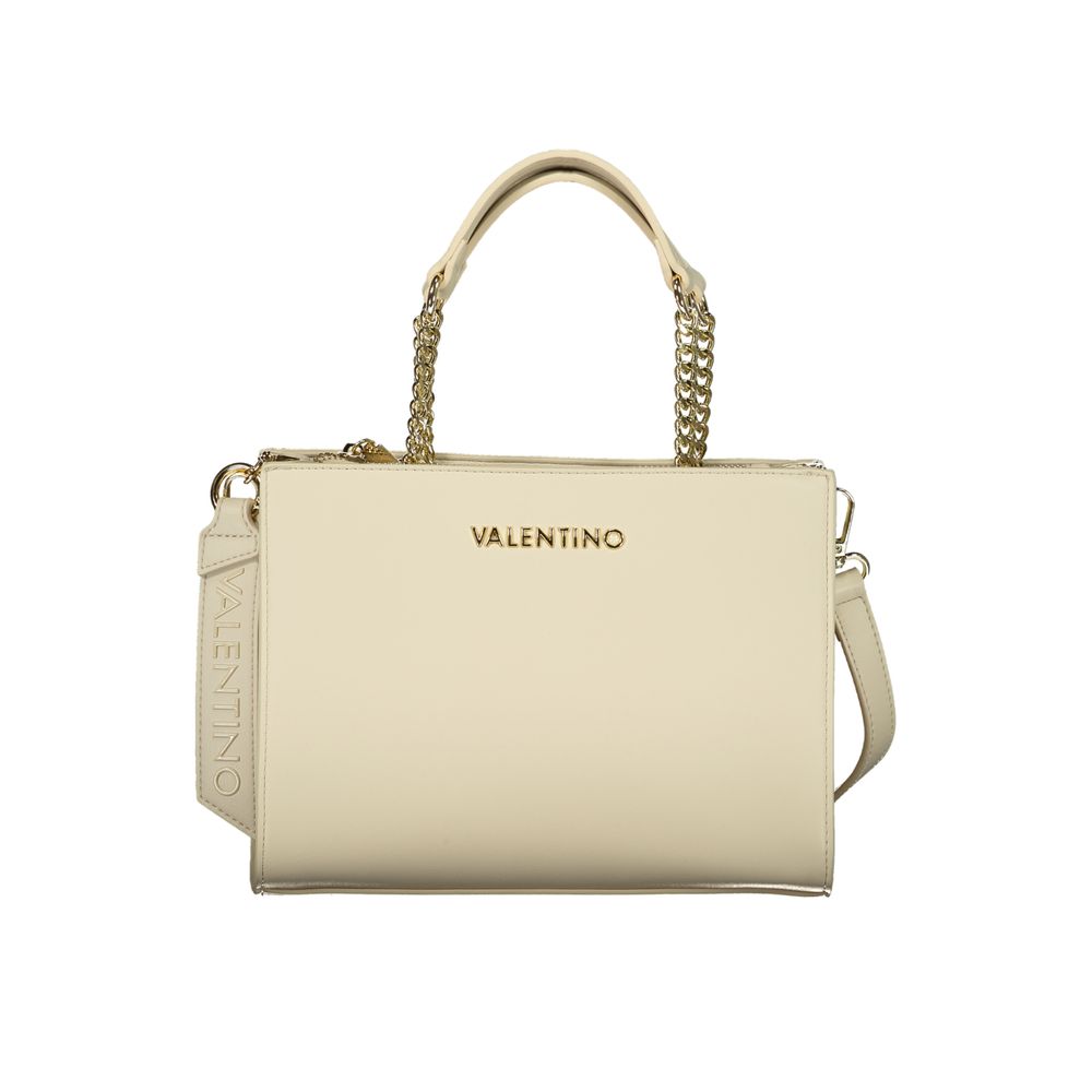 Valentino Beige Polyethylene Handbag