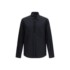 Dolce & Gabbana Black Cotton Dress Shirt