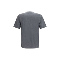 Brunello Cucinelli Gray Cotton T-Shirt