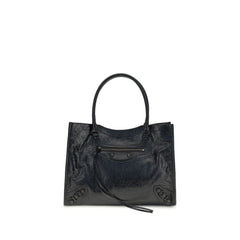 Balenciaga Black Lamb Ovis Aries Shoulder Bag
