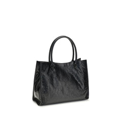 Balenciaga Black Lamb Ovis Aries Shoulder Bag