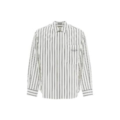 Dior White Cotton Dress Shirt