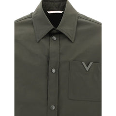 Valentino Bicolor Polyester Shell Jacket