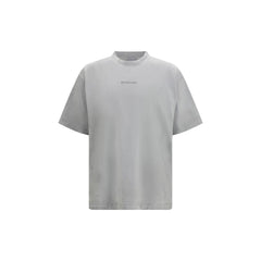 Balenciaga Gray Cotton T-Shirt