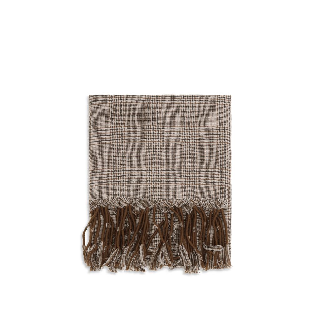 Brunello Cucinelli Brown Linen Coat