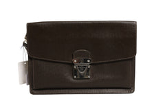 Louis Vuitton Belaia Clutch Taiga Leather