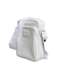 Dolce & Gabbana White Logo Plaque Crossbody Shoulder Borse Men Bag