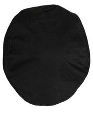 Dolce & Gabbana Men Black Cotton Stretch Newsboy Cloth Capello Hat