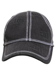 Dolce & Gabbana Men Black Cotton 6 Panel Baseball Capello Hat