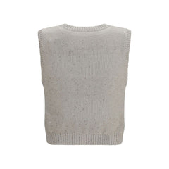 Brunello Cucinelli Beige Cotton Sweatshirt