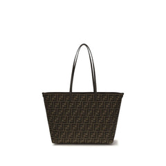 Fendi Brown Polyester Shoulder Bag