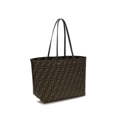 Fendi Brown Polyester Shoulder Bag