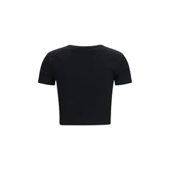 Fendi Black Cotton T-Shirt