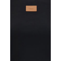 Fendi Black Cotton T-Shirt