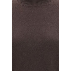 Brunello Cucinelli Brown Cashmere Turtleneck