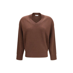 Brunello Cucinelli Brown Cashmere Sweater