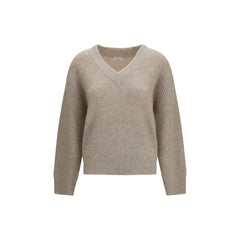 Brunello Cucinelli Beige Cashmere Sweatshirt