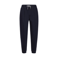 Brunello Cucinelli Blue Cotton Joggers (Workout Pants)